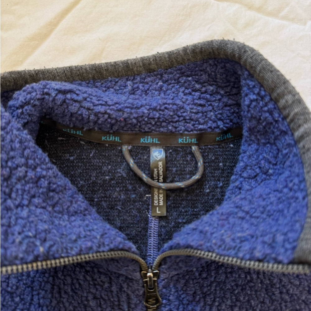 Kuhl purple wool vest womens size L - Picture 2 of 7